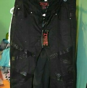 Torrid/tripp black peek a boo jeans